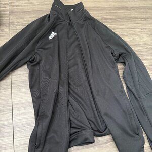 Adidas Men's Black Full Zip Track Jacket Good Condition